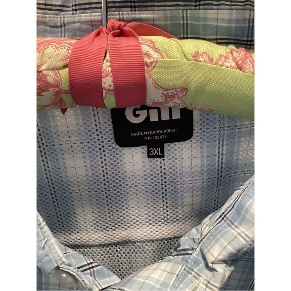 Gill Mens Overton Shirt Sz 3 X Fishing Cape Breathable Long Sleeve - Picture 6 of 11
